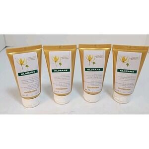 4 Klorane Sun Radiance Restorative Conditioner Ylang Ylang  Wax 1.6 Oz